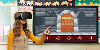 Featured image for VR maths escape rooms are coming to your classroom! - This is just one of the many maths escape room puzzles we’ll be bringing to your classroom in the next few months through our partnership with MathsCity and MathsWorldUK...