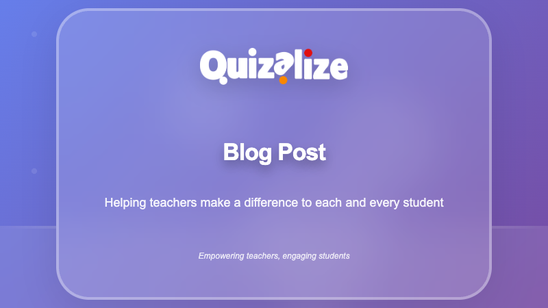 Featured image for Quizalize: quando i quiz in classe diventano un gioco - Ancora una risorsa per la gamification in classe. Si tratta di Quizalize strumento progettato per creare quiz basato sul gioco . Ciò che contraddistingue Quizalize rispetto a servizi analogh...