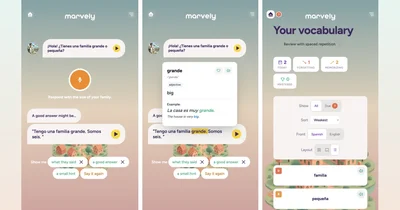 Featured image for Mastering Vocabulary in Context: Introducing Marvely Words - Marvely Words combines context-based learning with spaced repetition. Learn vocabulary within real conversations, not dry lists, and retain it forever.