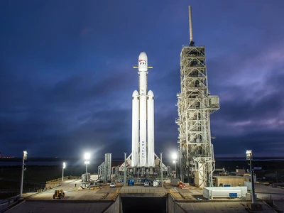 Featured image for SpaceX Falcon Heavy rocket launch – take your class above and beyond! - The SpaceX Falcon Heavy rocket launched from NASA’s Kennedy Space Center in Florida on February 6, at 3:45 p.m. (EST). It is the most powerful operational rocket in the world, with the ability to lift nearly 64 metric tons (141,000 lb) into orbit. This epic machine has taken a red Tesla car, belonging to Elon Musk… Read More »SpaceX Falcon Heavy rocket launch – take your class above and beyond!