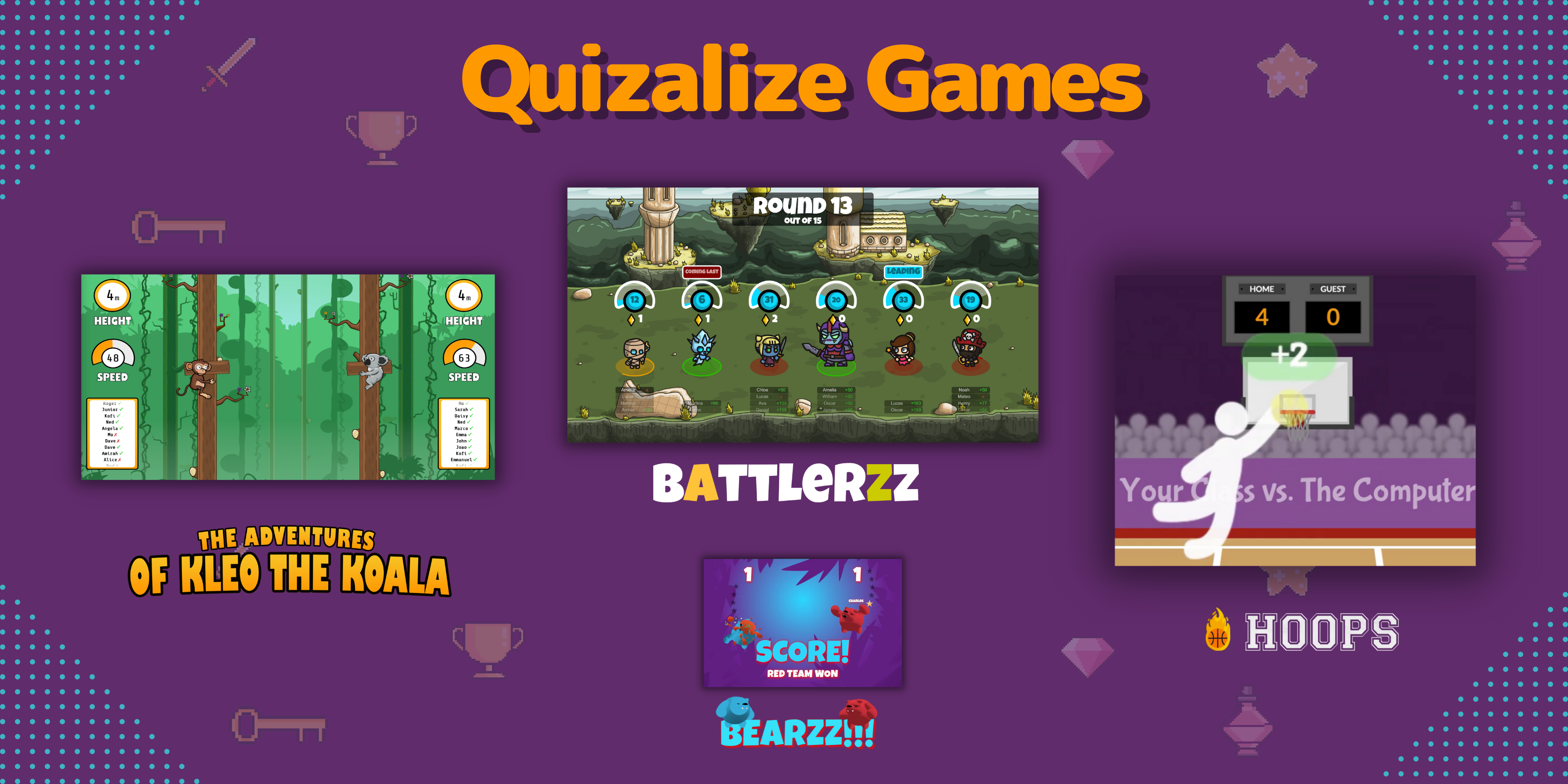 New Quizalize Games