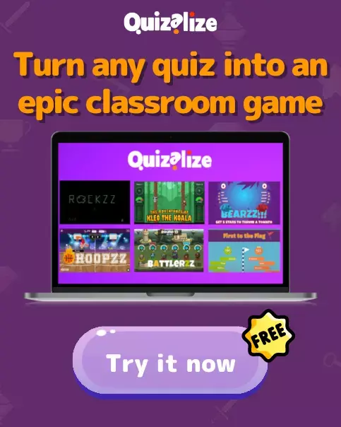 classroom game sidebar banner