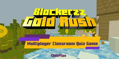 Featured image for Blockerzz Gold Rush – Multiplayer classroom quiz game - Blockerzz Gold Rush takes the classroom quiz game experience to the next level! Your students will play together in the same world, answering your quizzes...