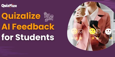 Featured image for Introducing Quizalize AI-Powered Feedback for Students - After a teacher assigns a quiz, our AI reviews each student’s answers. For example, if a student finishes a math quiz with 10 questions, the AI automatically analyzes...