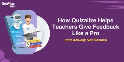 Featured image for How Quizalize Helps Teachers Give Feedback Like a Pro (and Actually See Results) - Feedback is one of the most powerful tools for learning. Research shows feedback can have a monumental impact (we’re talking an effect that improves their test scores by an average of 8-15%, which is huge), but only if it’s done right.